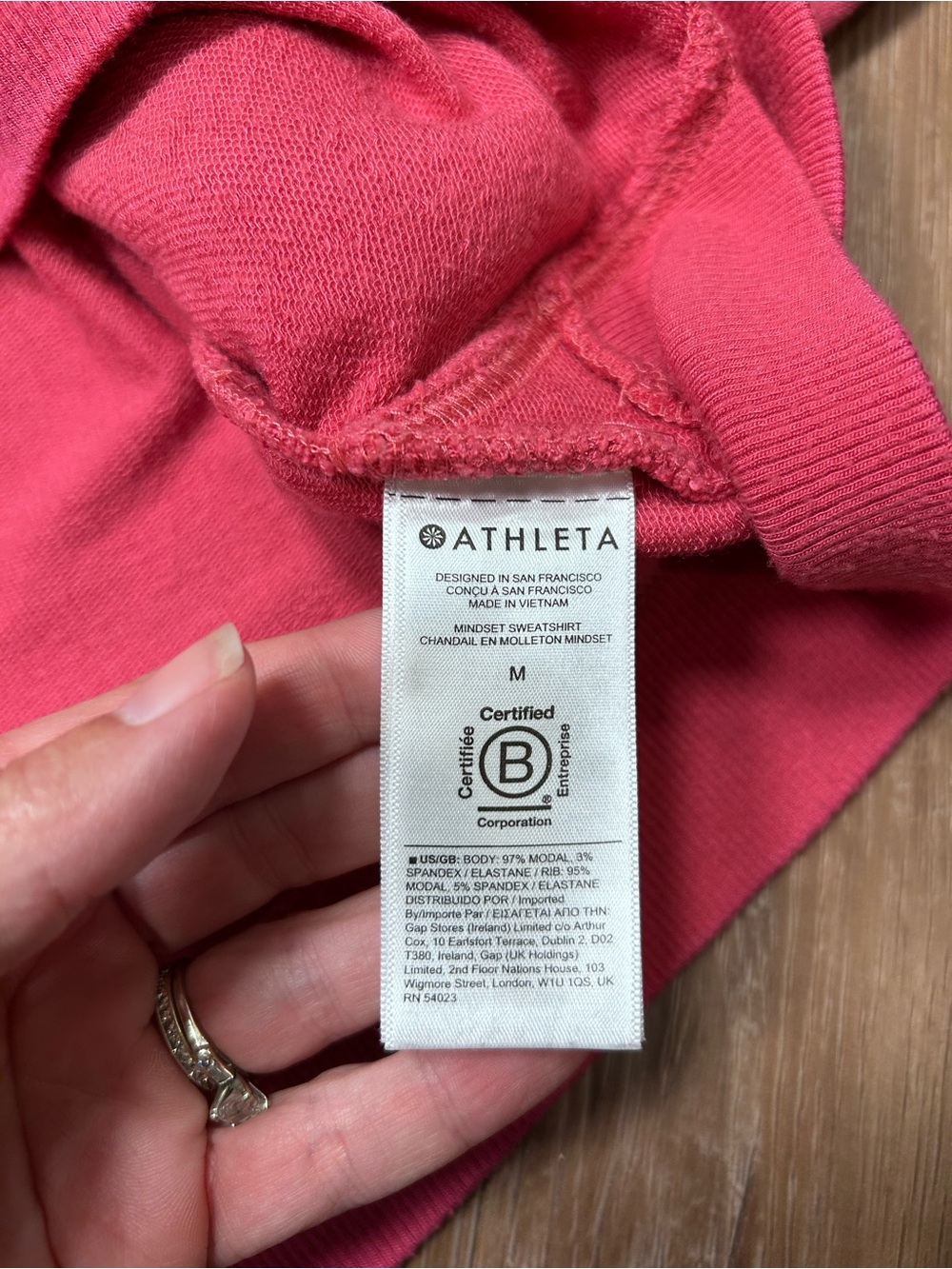 Athleta bundle of Mindset and coaster luxe sweatshirts size medium long sleeve - Picture 3 of 13